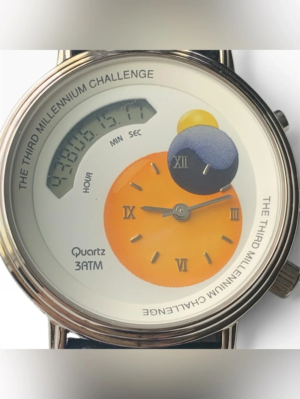 Third Millennium Challenge Men’s Watch Official Countdown Y2K 2000 New Battery